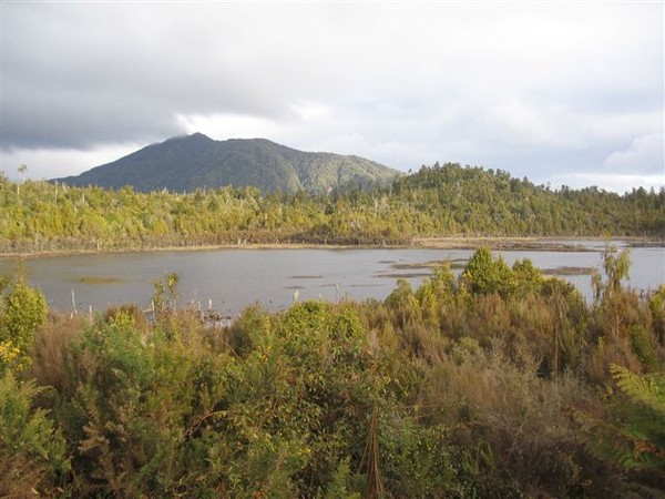 OKUKA RESERVOIR, Fence line passing in the fore ground between WDC road & reservoir